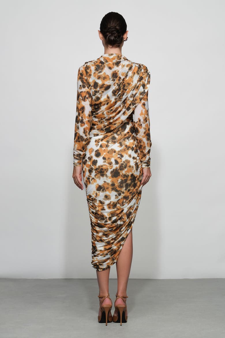 Lucien Dress, Alternate, color, Golden Multi