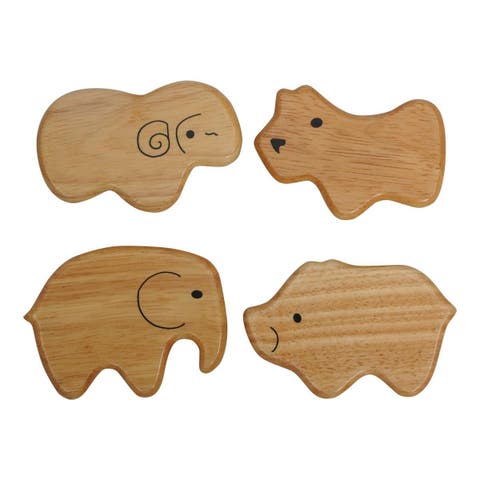Soft Sounds 4 Wooden Animal Shakers