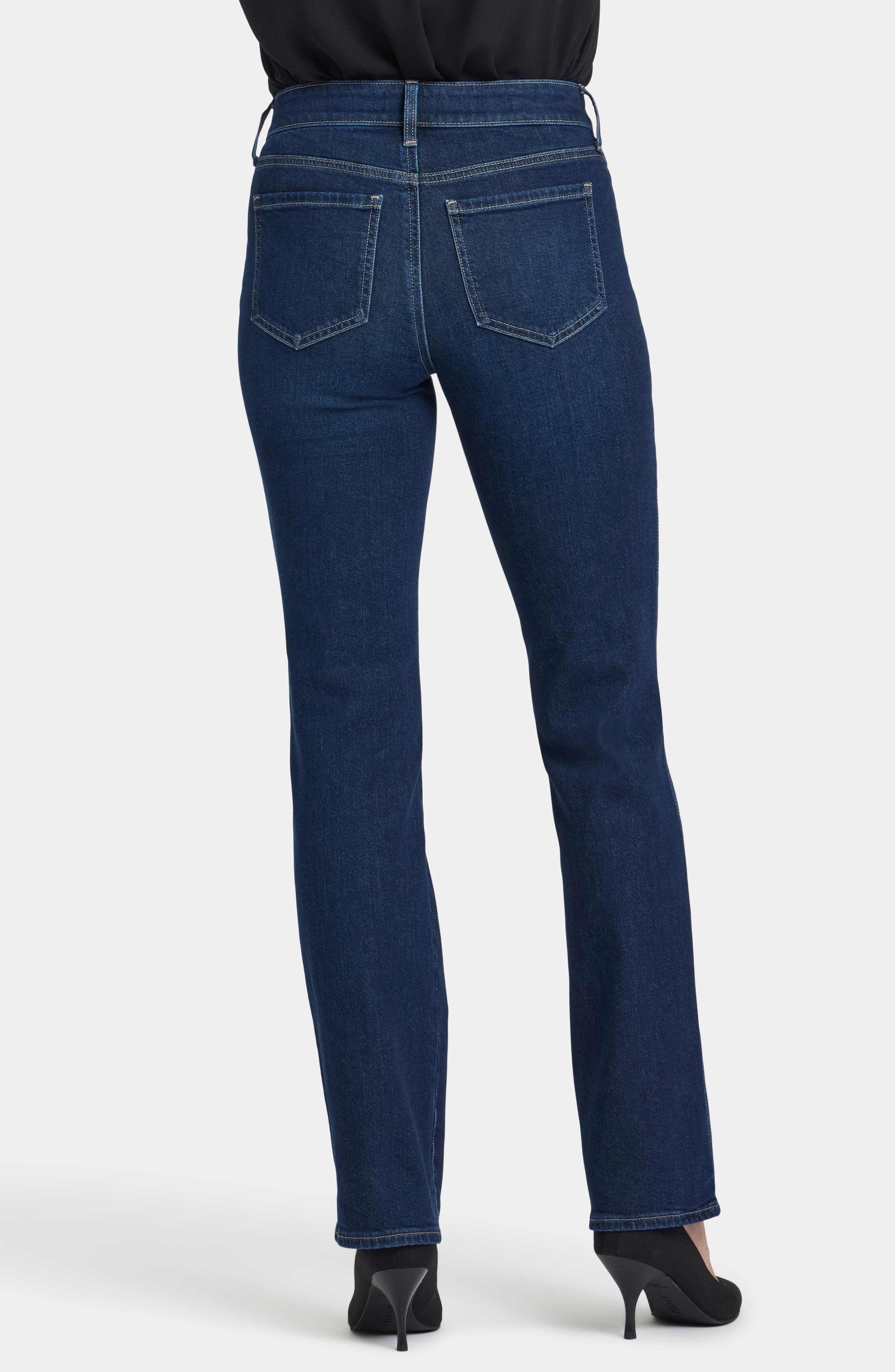 Marilyn Double Topstitch Straight Leg Jeans - image 2