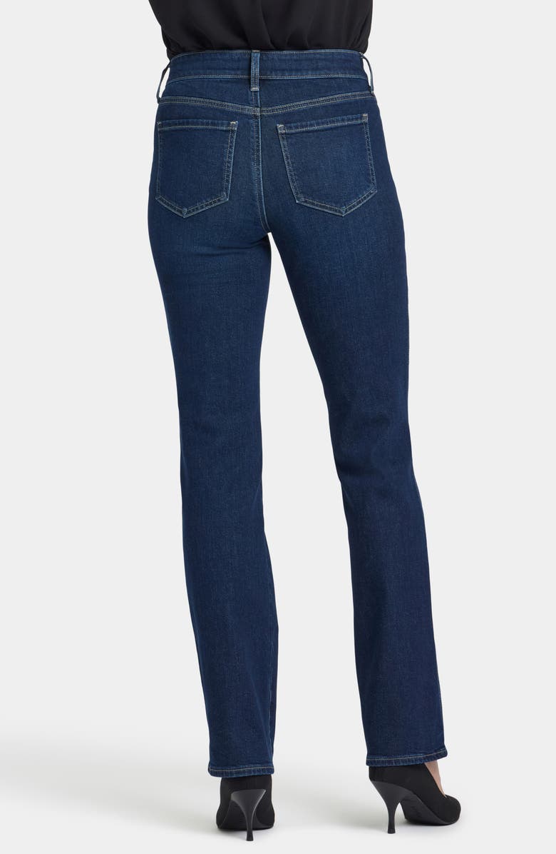 NYDJ Marilyn Double Topstitch Straight Leg Jeans, Alternate, color, Indigo Seine