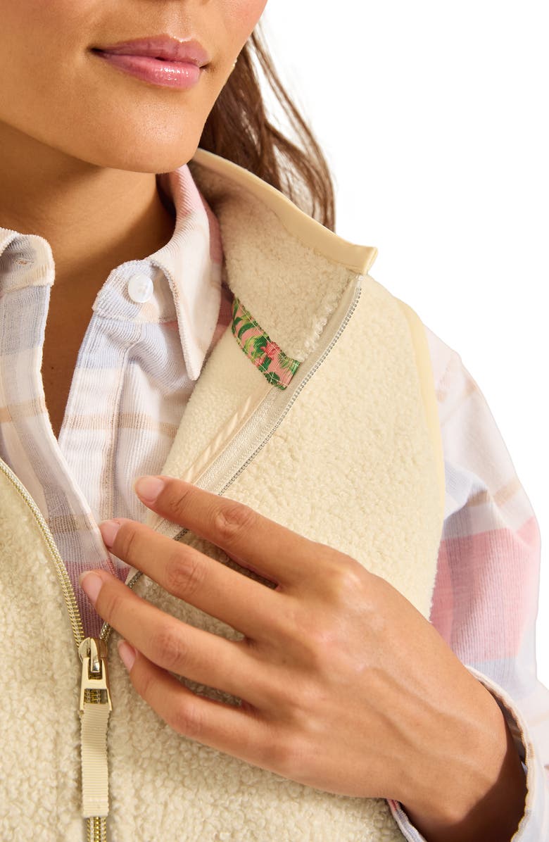 Tommy Bahama Mixed Media Quilted Vest, Alternate, color,