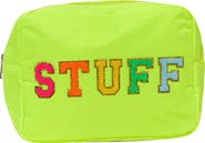 Malibu Sugar Nylon Pouch w/ STUFF Patch