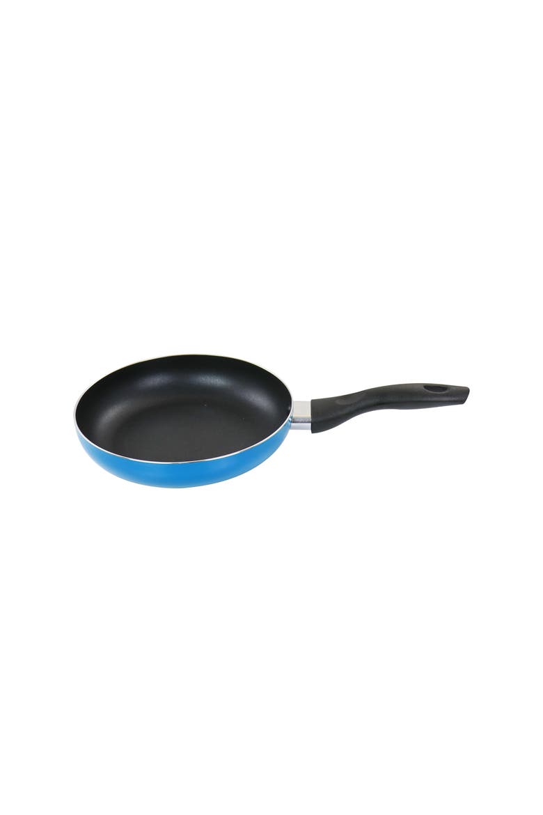 2 Piece 10 inch Aluminum Frying Pan, Alternate, color, Blue