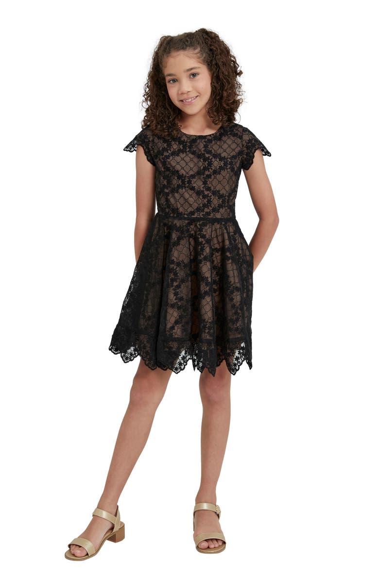 Bardot Junior Kids' Larissa Lace Dress, Alternate, color, 