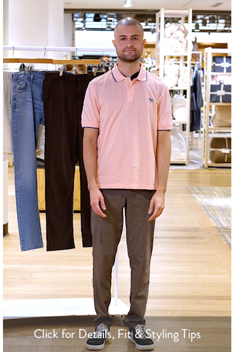 Zebra Logo Organic Cotton Polo video