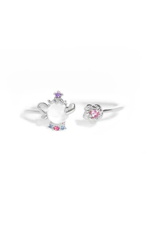 x Disney Beauty 
The Beast Mrs. Potts Ring