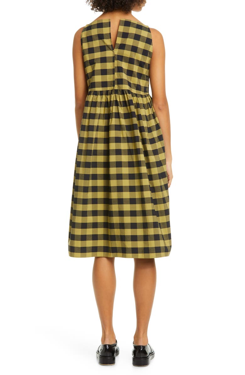 Sofie D'Hoore Check Cotton Sundress, Alternate, color, 
