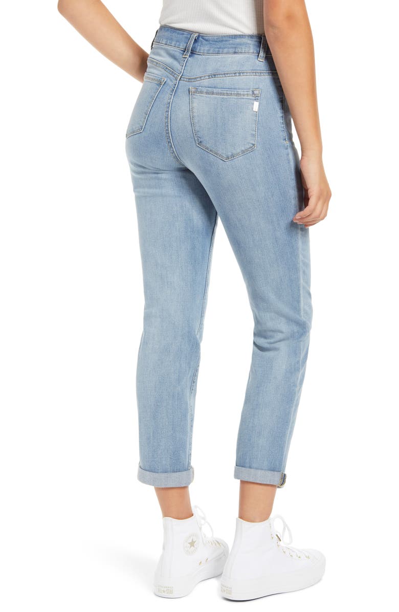 1822 Denim High Waist Ankle Boyfriend Jeans, Alternate, color, 