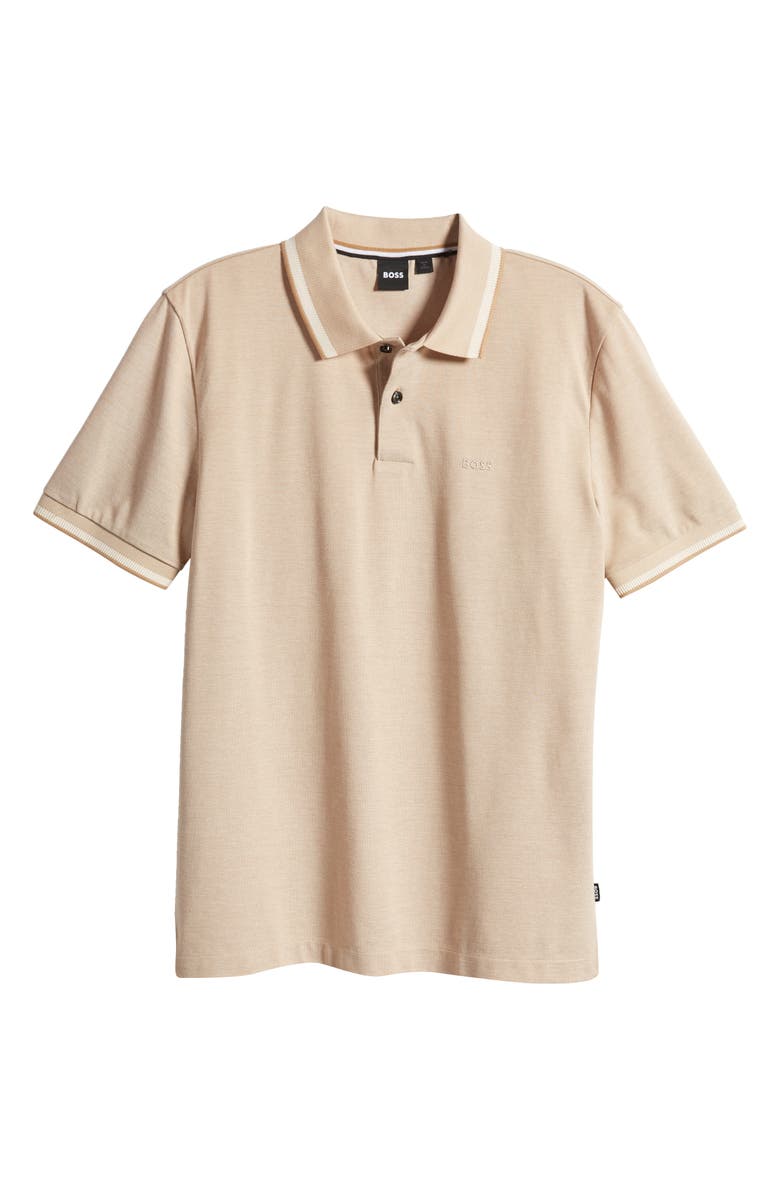 BOSS Parlay Tipped Cotton Polo, Alternate, color, 