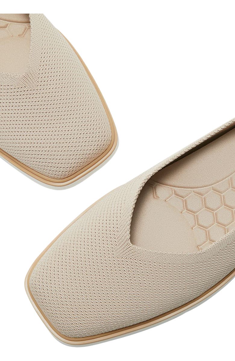 VIVAIA Square-Toe All-Day Standing Flats, Alternate, color, Almond