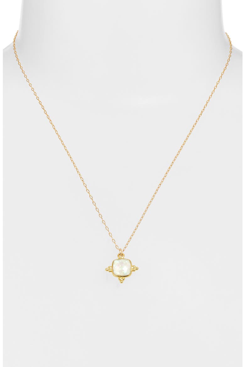 Haven Opal Pendant Necklace, Alternate, color, GOLD