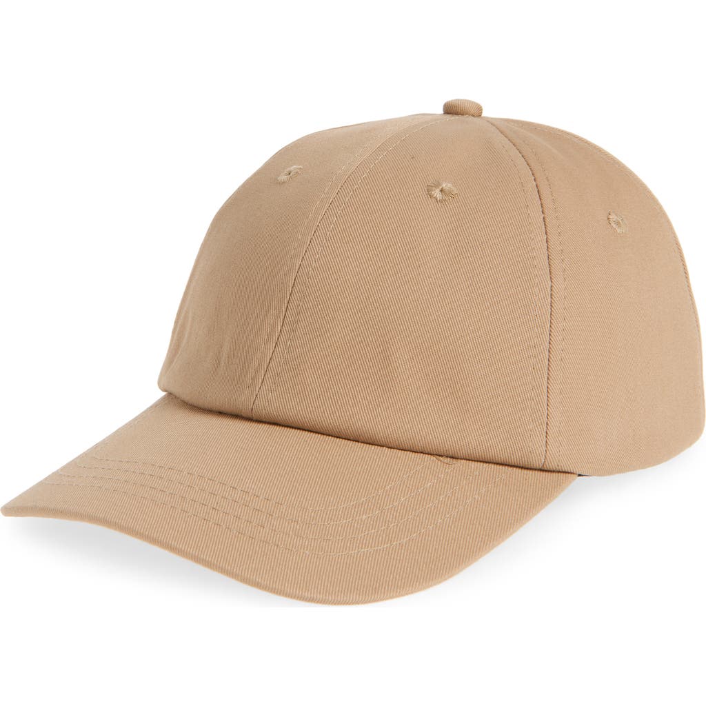 Treasure & Bond Cotton Twill Ball Cap In Tan