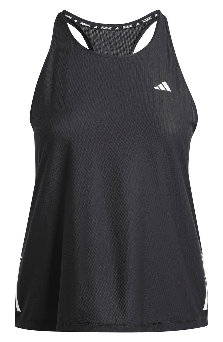 adidas Own The Run Tank Top, Alternate, color, Black