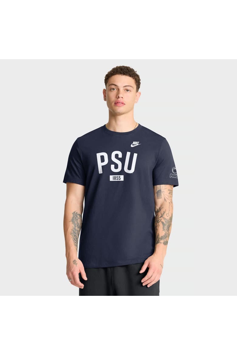 Men's Nike Navy Penn State Nittany Lions Legacy Arch T-Shirt, Main, color, Navy