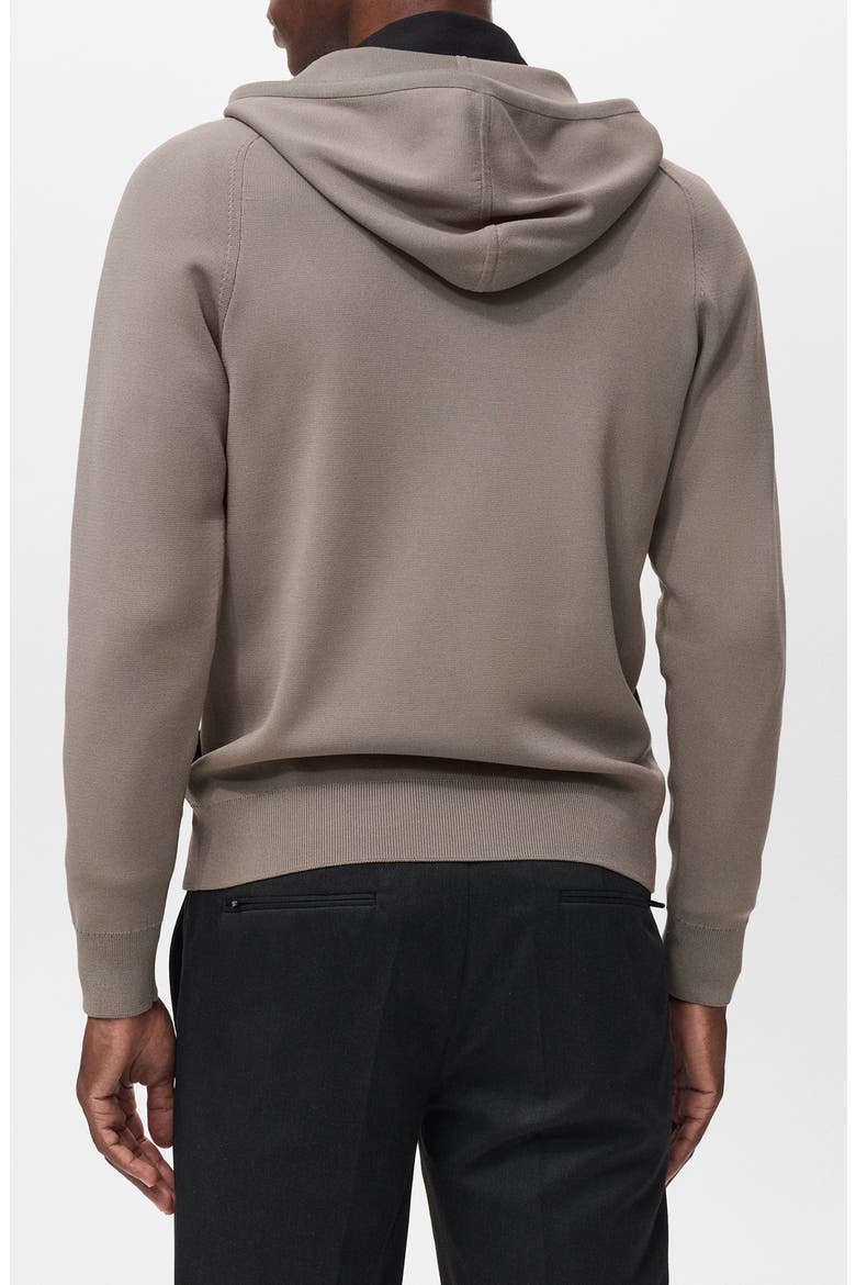 Theromoregulated Zip-Up Hoodie, Alternate, color, MEDIUM BROWN