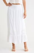 Vigoss Ruffle Maxi Skirt