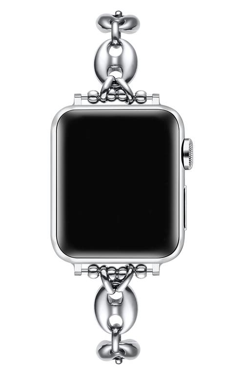The Posh Tech Poppy Apple Watch® Bracelet Watchband In Metallic