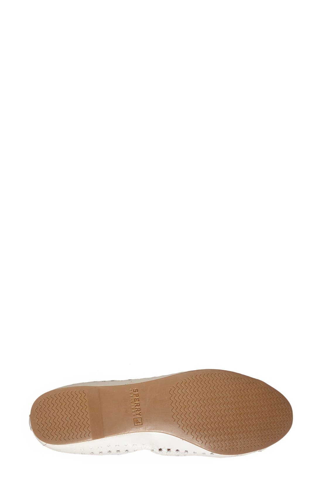 Sperry 'Elise' Flat, Alternate, color, IVORY