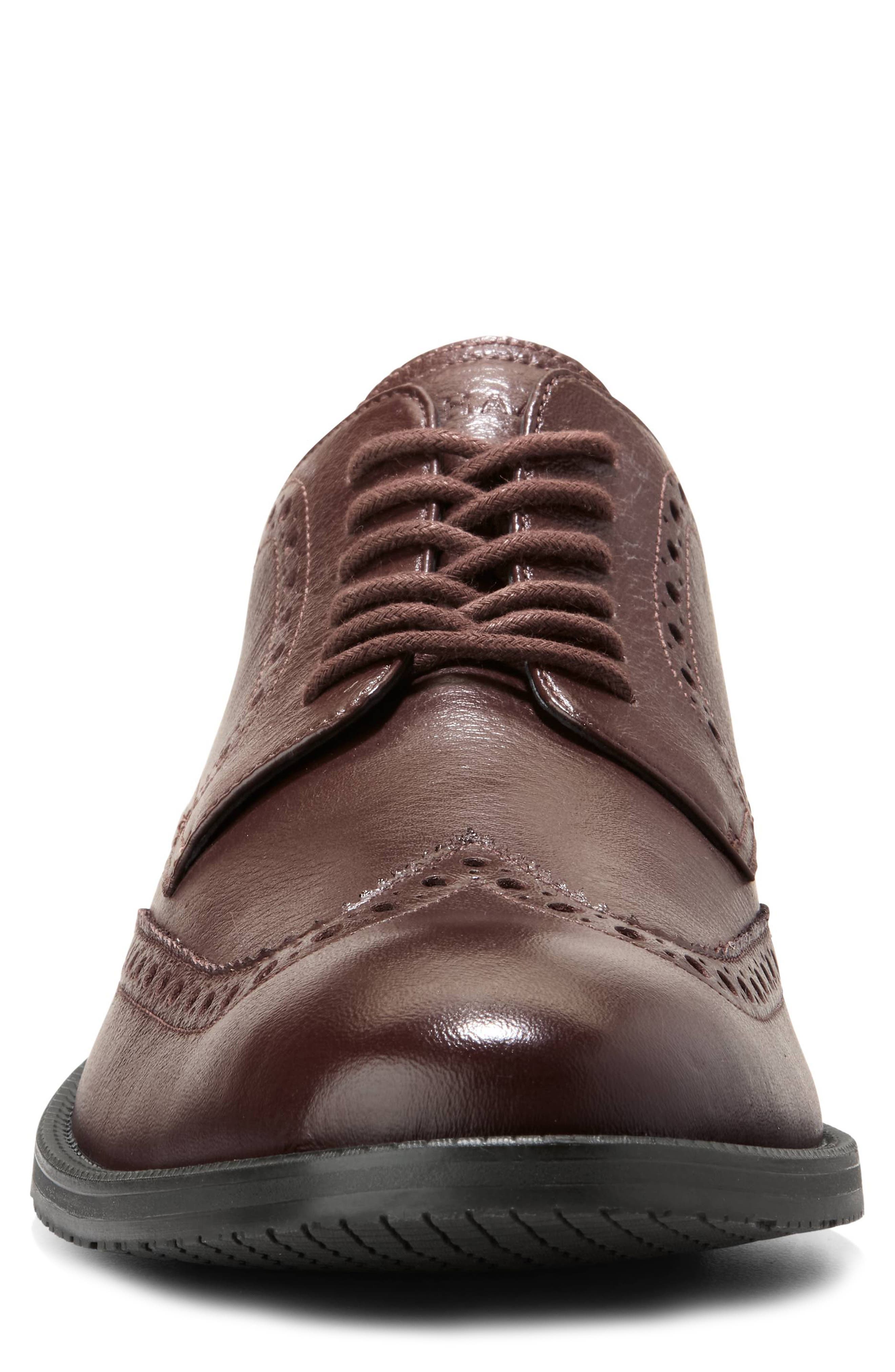 Cole Haan Modern Essentials Wingtip Oxford, Alternate, color, Madeira