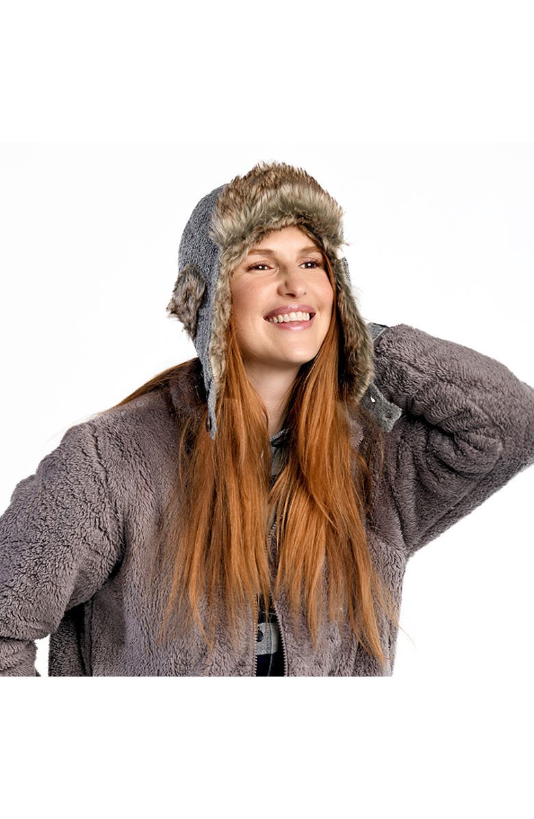 Nirvanna Designs Fern Hat, Alternate, color, Ash