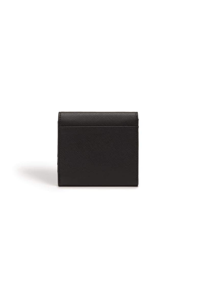 Diana Small Vegan Bifold Purse, Alternate, color, Black
