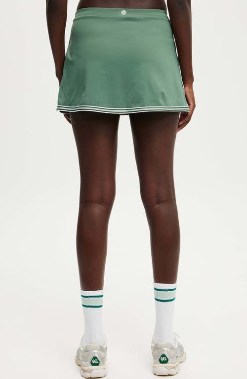 Cotton On Body Active Move Skirt In Emerald Forest