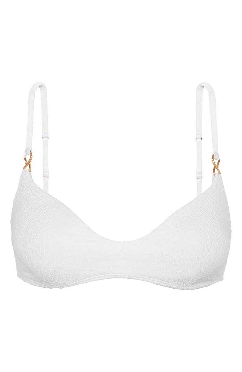 ViX Paula Hermanny Solaro Vivian Bikini Top, Alternate, color, White