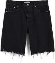 Madewell The Essex Long Baggy Denim Shorts