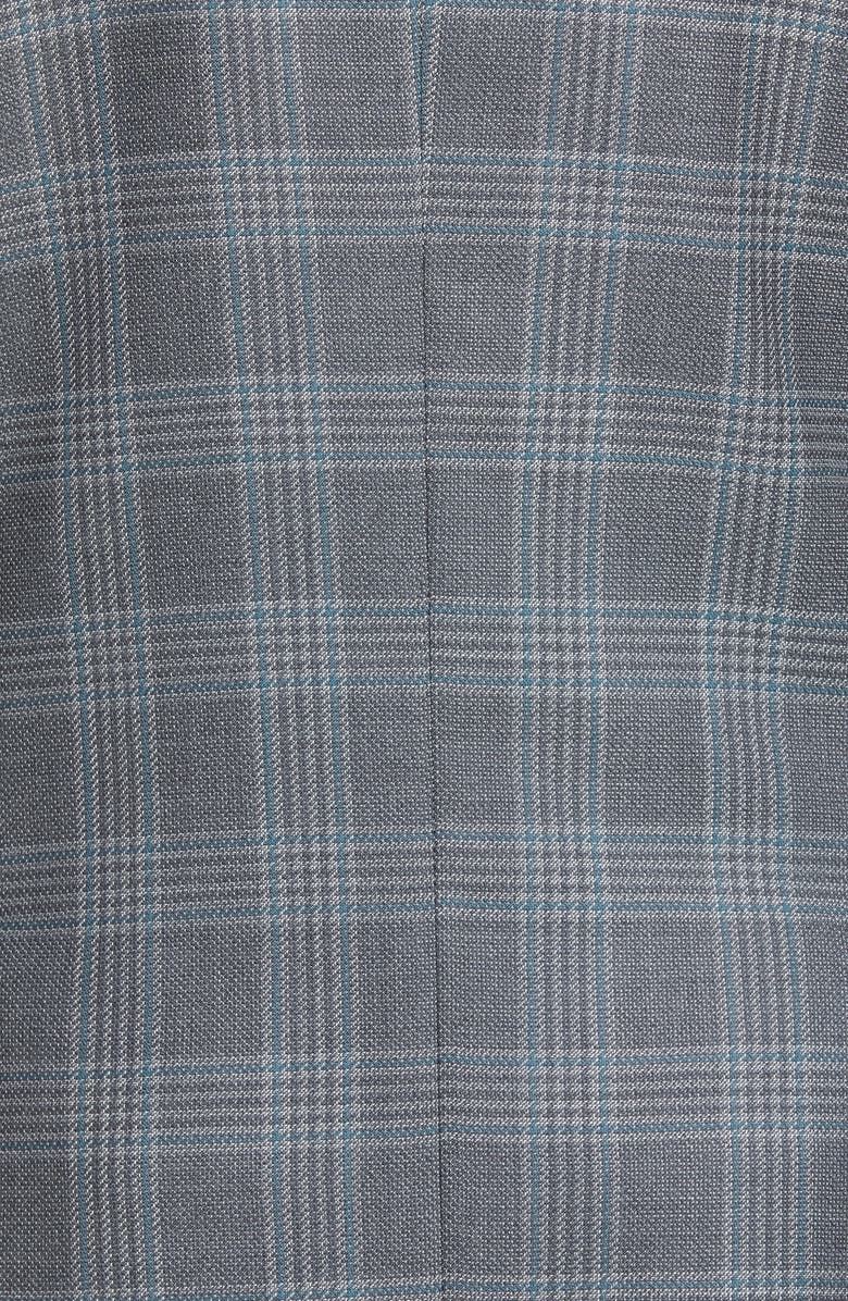 BOSS Hartlay Slim Fit Plaid Wool Sport Coat, Alternate, color, 