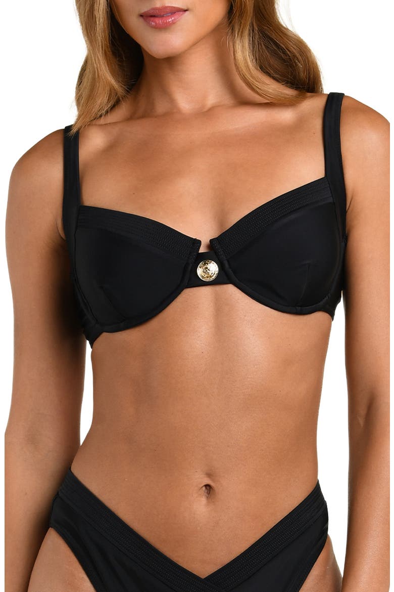 Adrienne Swim Top, Main, color, BLACK