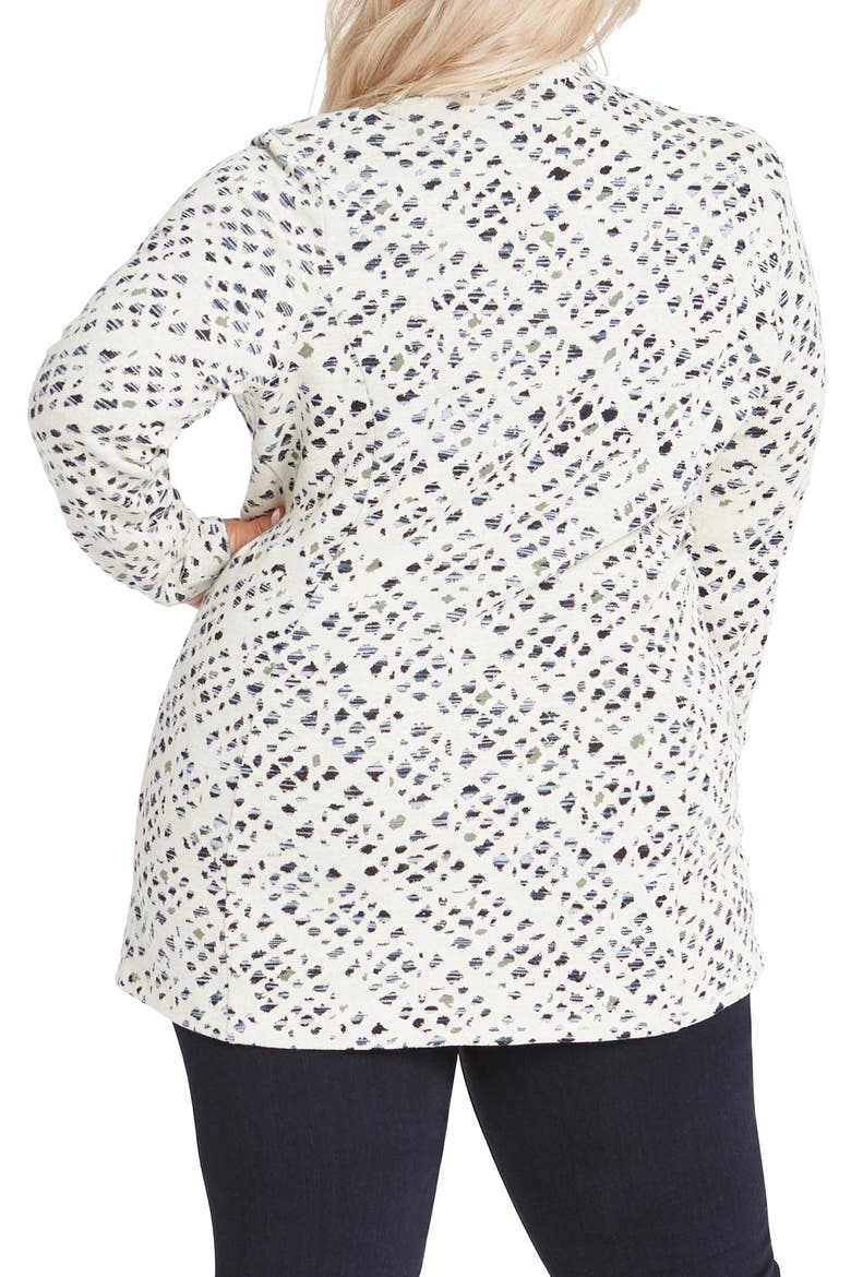 Abstract Check Blazer, Alternate, color, NEUTRAL MULTI
