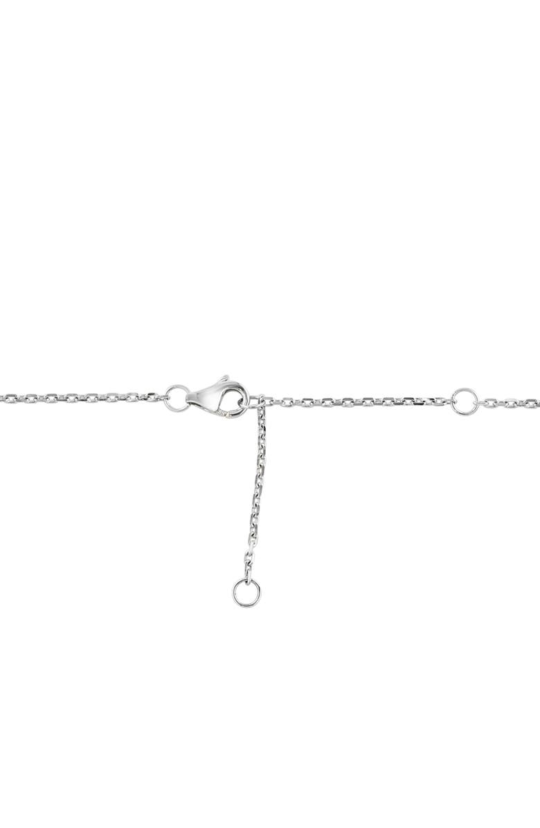 EFFY Diamond Initial Pendant Necklace, Alternate, color, Silver