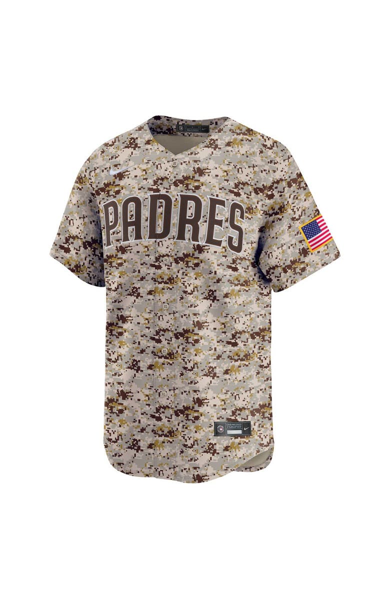 Nike Men's Nike Fernando Tatis Jr. Tan San Diego Padres 2nd Alternate Limited Player Jersey, Alternate, color, 