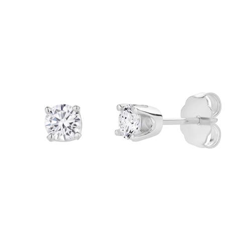 Seraph 0.40 Ct TW Lab Grown Round Diamond Studs 14K Gold Earrings