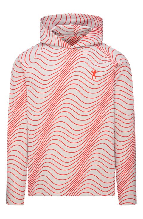 Wave Stripe Signature Hoodie