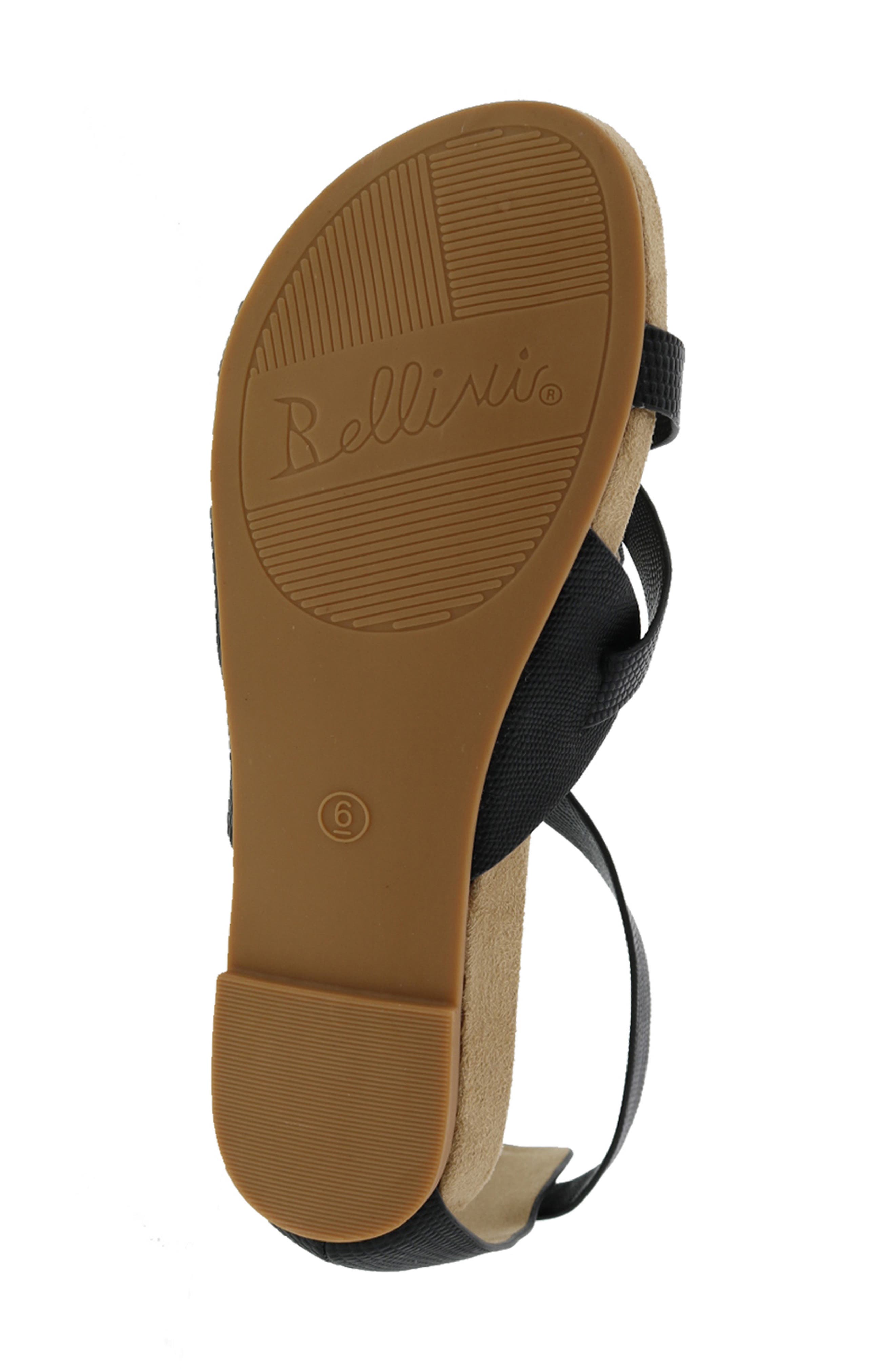 BELLINI Nobu Strappy Flat Sandal, Alternate, color, Black