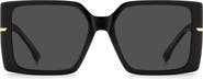Victoria Beckham VB 1023/S 57mm Square Sunglasses