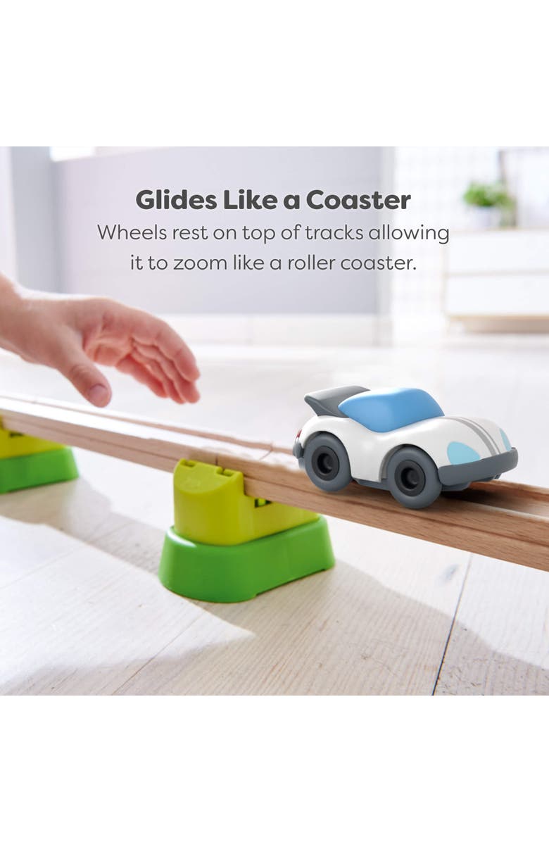 HABA Cars Race Car Bundle - Set of 4 Momentum Motor Vehicles, Alternate, color, Multi