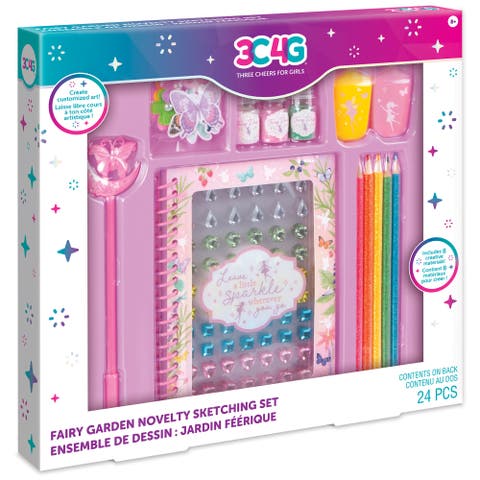 Make It Real Fairy Garden Novelty Sketching Set