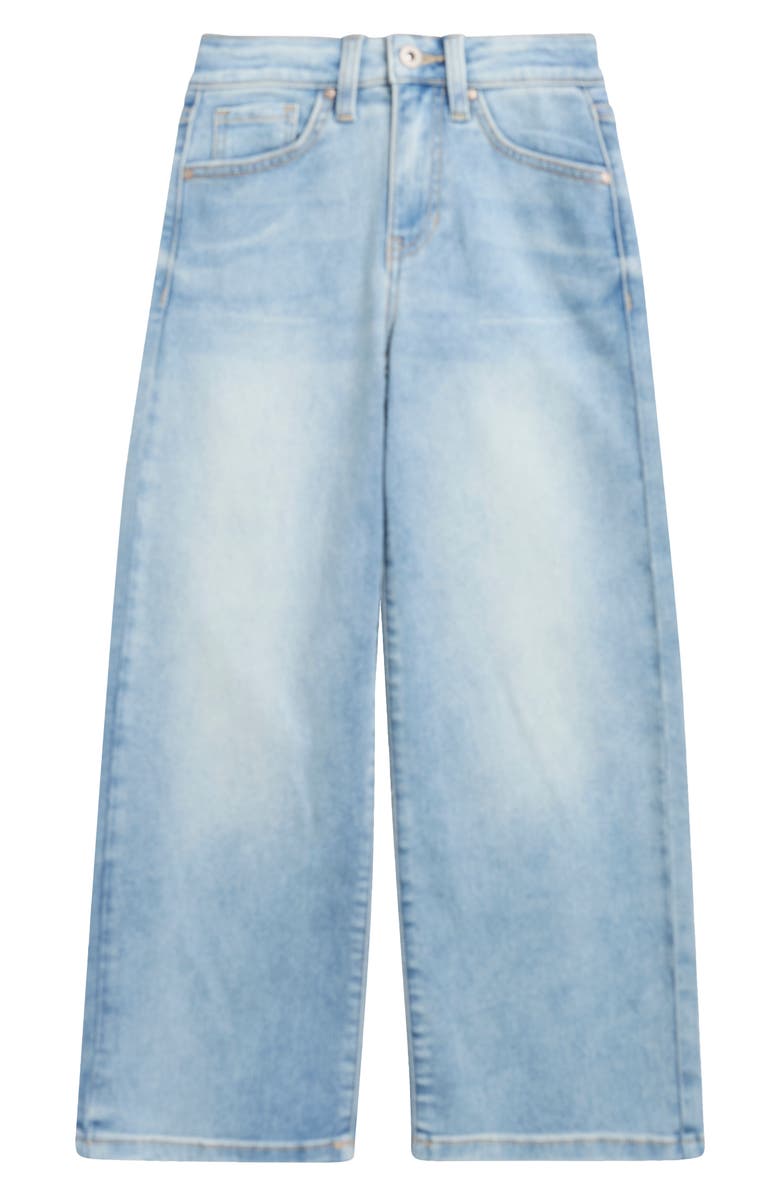 YMI Kids' Bella Wide Leg Jeans, Main, color, Vintage Blue Potassium