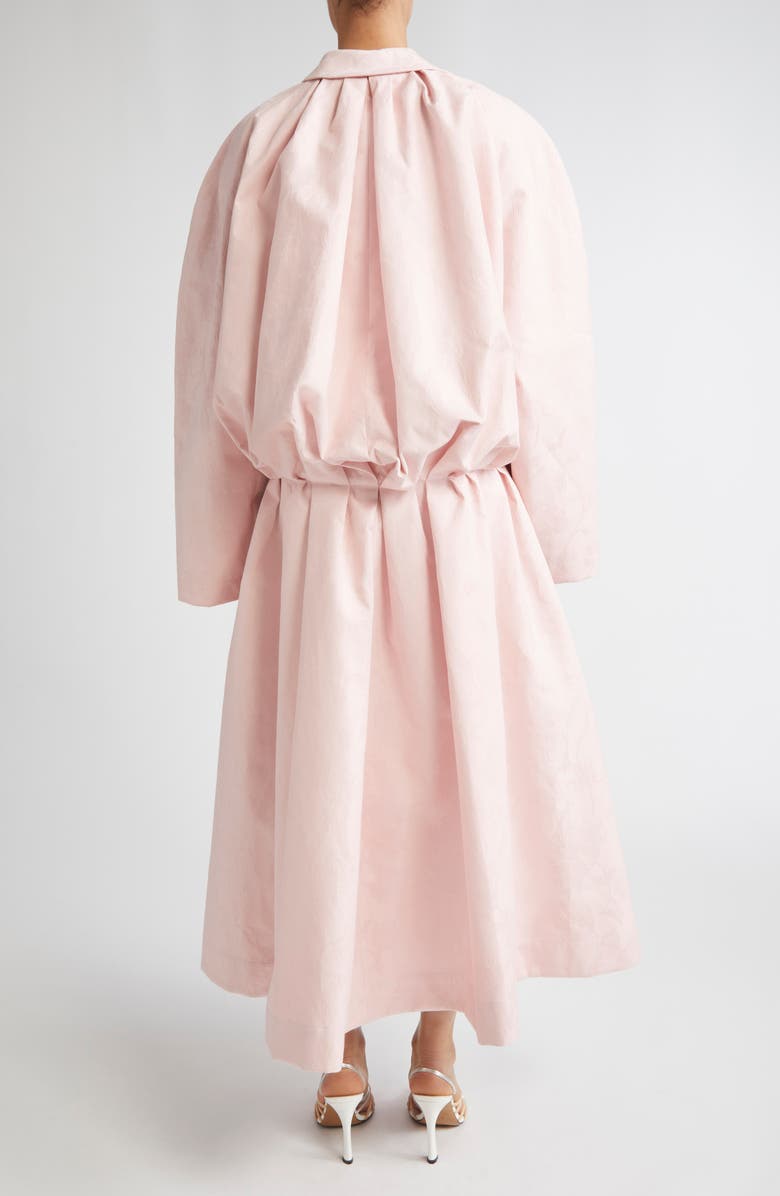 Marni Oversize Cotton Jacquard Coat, Alternate, color, 