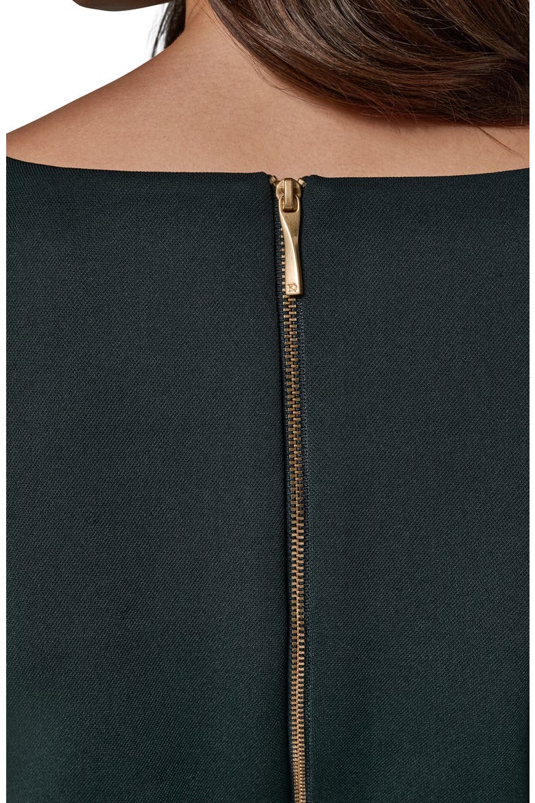 Sleeveless Peplum Top, Alternate, color, BLK FOREST