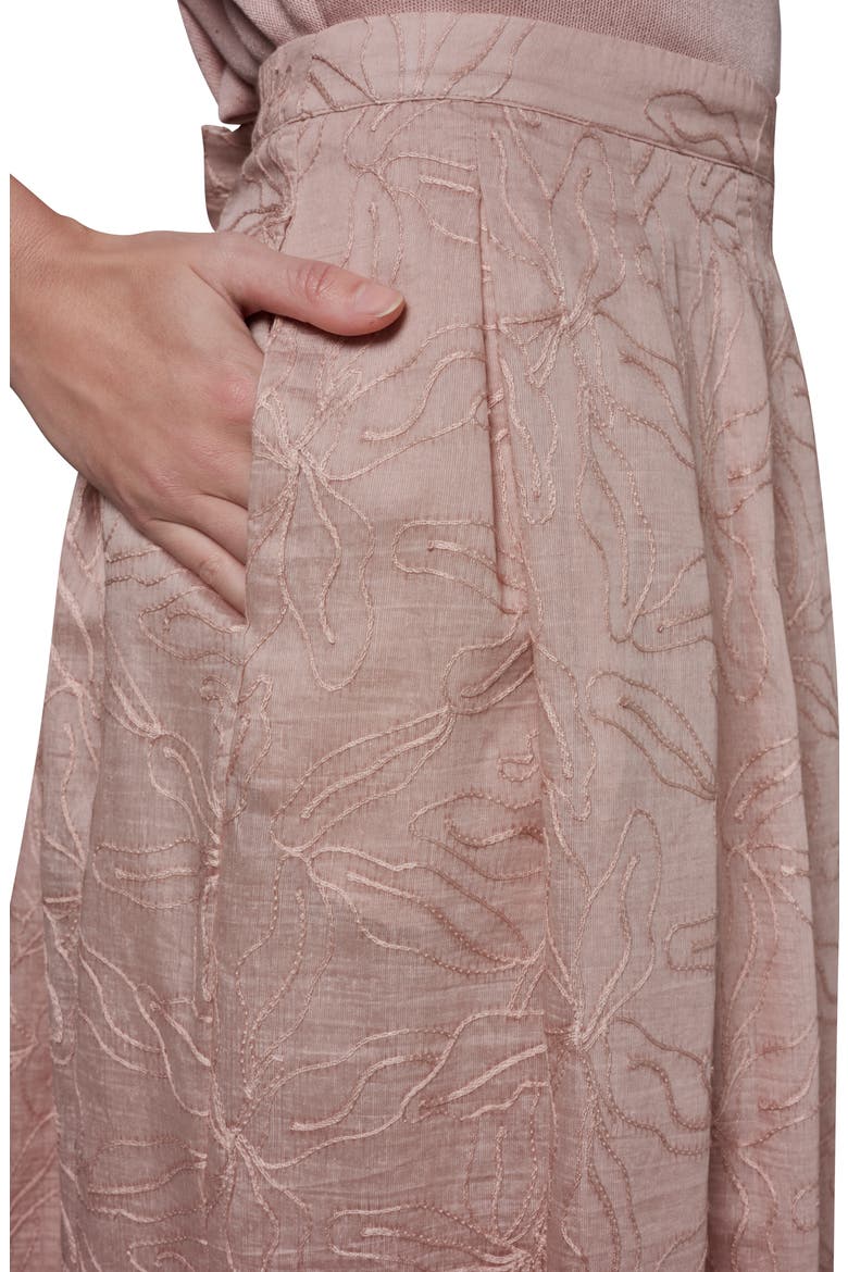 Embroidered Skirt, Alternate, color, SNOW PETAL