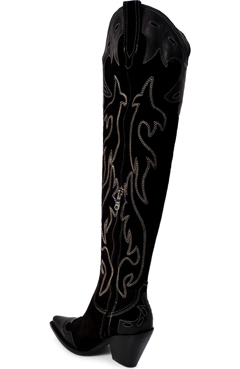 Free People Wild West Knee High Boot, Alternate, color,