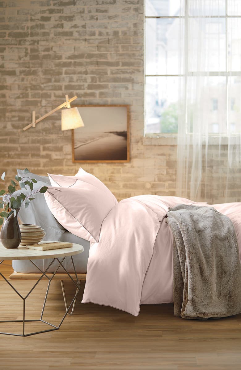 Nordstrom Sateen Duvet Cover & Sham Set, Alternate, color, 