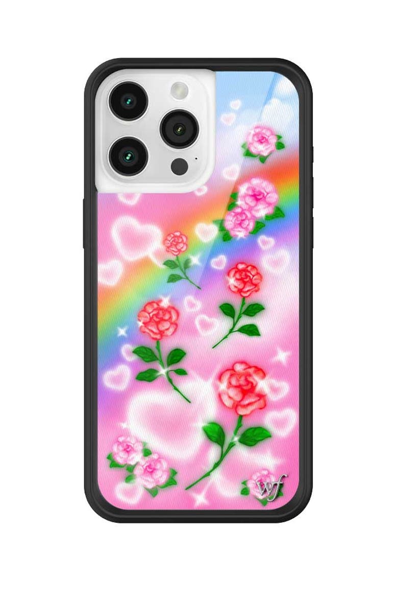 Heavenly Roses iPhone Case, Alternate, color, Pink