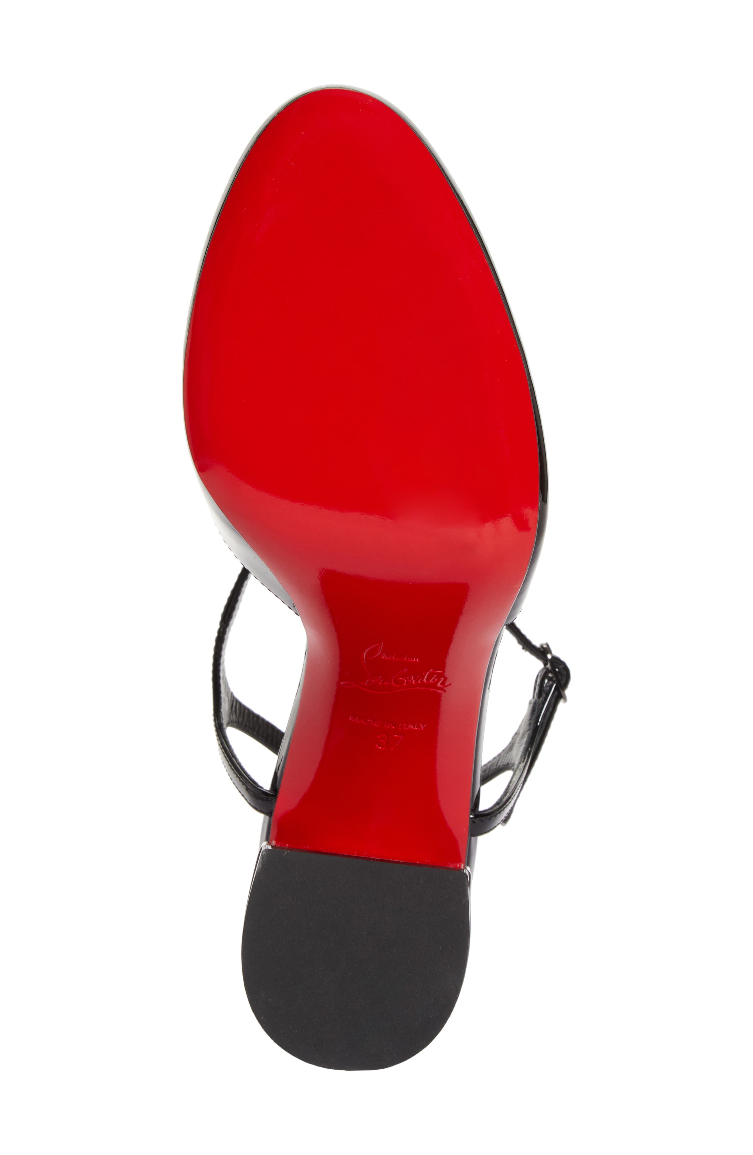 Christian Louboutin Jane Quarter Strap Pump, Alternate, color, 