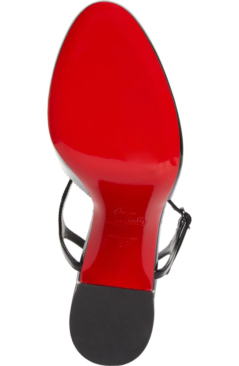 Christian Louboutin Jane Quarter Strap Pump, Alternate, color,