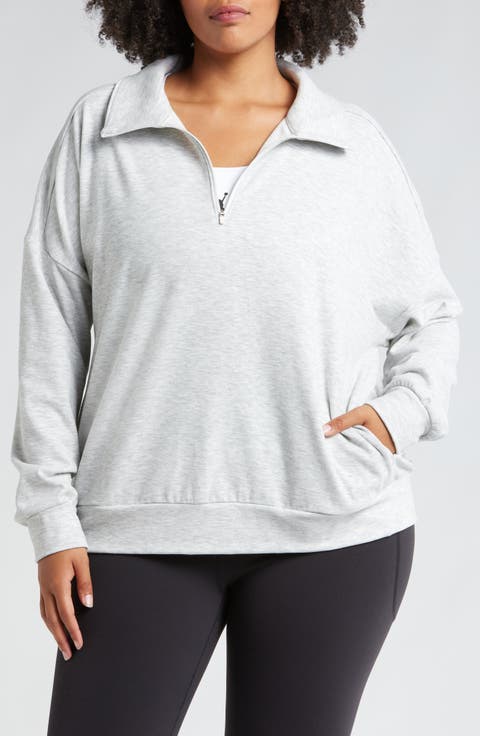 Cozy Half Zip Sweatshirt