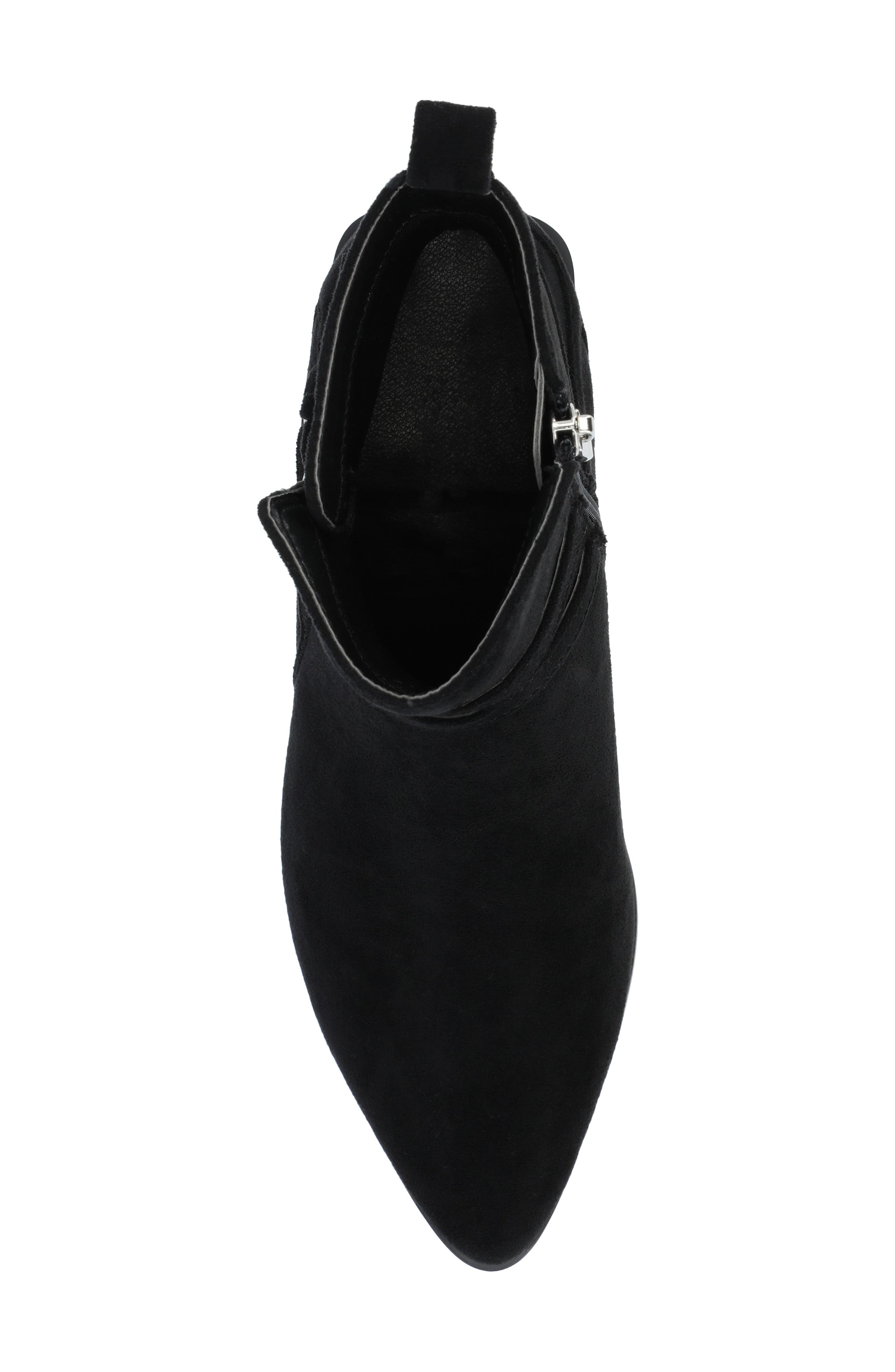 Estelle Bootie, Alternate, color, BLACK SUEDE